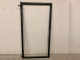 Stalen poortframe | Blokhutprofielen | 100 x 190 cm | Zwart