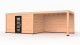 Westwood douglas overkapping modern, 750 x 300 cm, combinatie 5, zweeds rabat