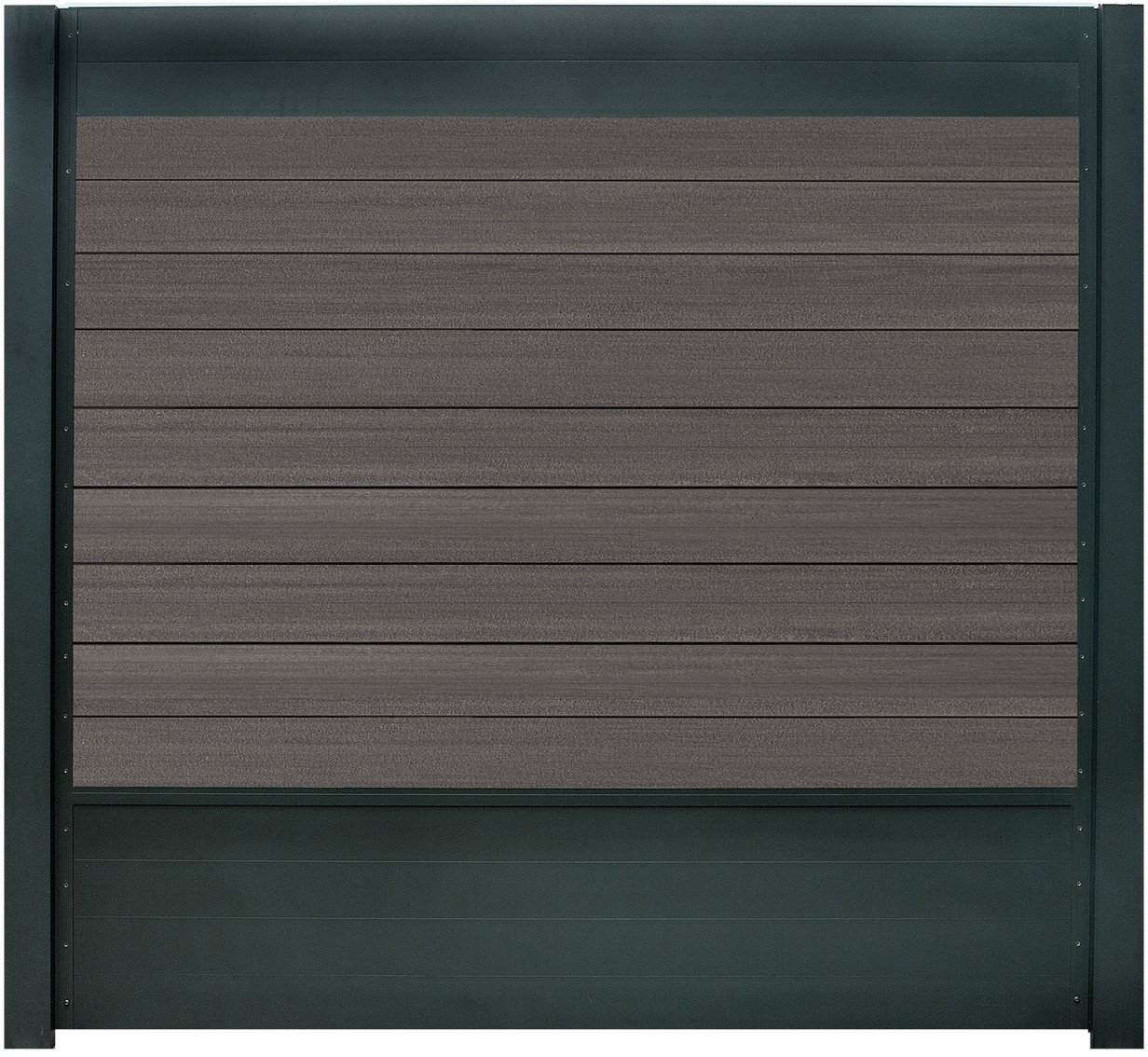 IdeAL | Scherm Antraciet- Horizon Castle Gray | 200x180 cm | 9-planks