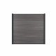 OUD_Boston composiet schuttingplank | Modern | Dark grey | 21 x 160 mm