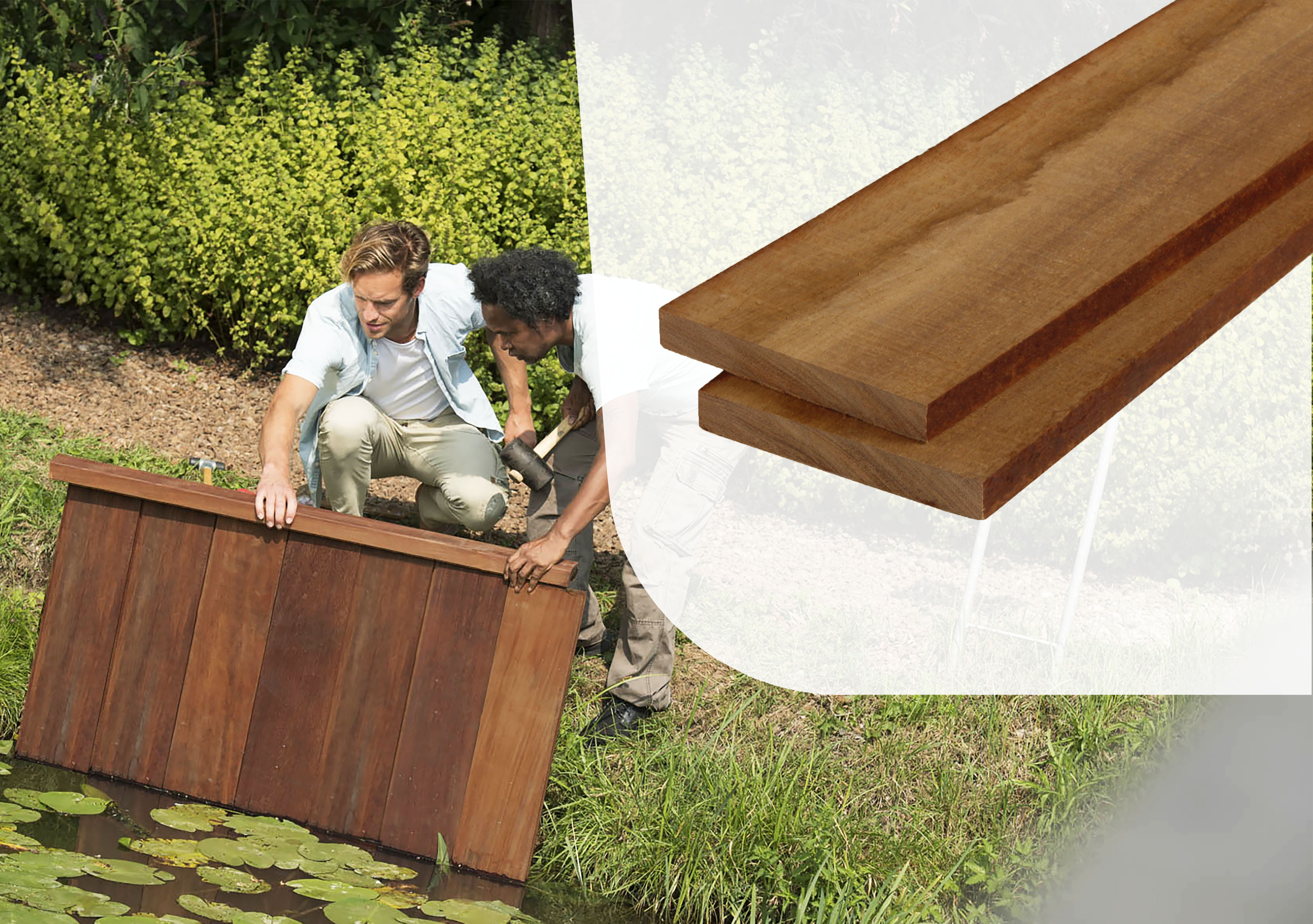 Hardhouten plank AVE | 20 x 100 | 250cm