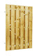 Plankendeur grenen | verstelbaar frame | 150 x 190 cm