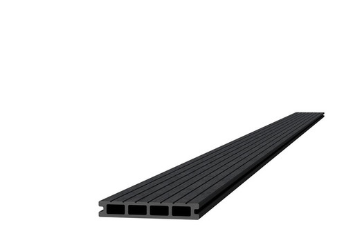 Woodvision composiet vlonderplank, antraciet, 2.3 x 14.5 x 420 cm