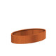 Adezz | Cortenstalen bloembak Ellipse | 200 x 120 x 40 cm