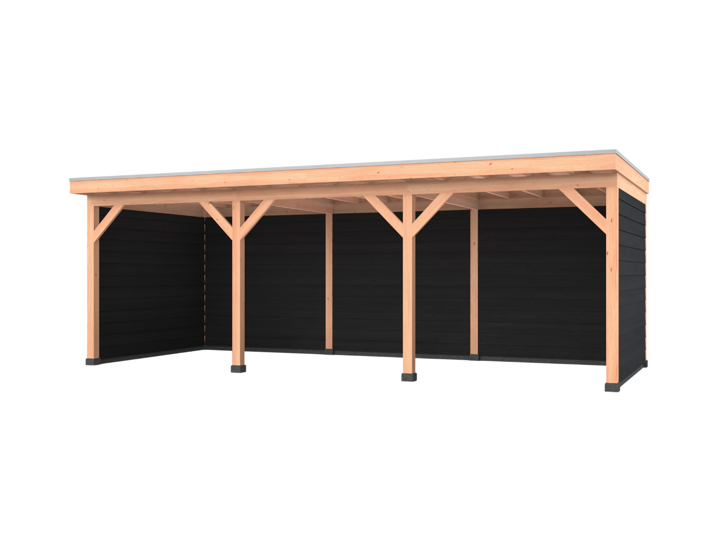 Westwood douglas overkapping comfort, 750 x 300 cm, combinatie 4