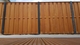 Schutting hardhout geschaafd, 18-planks, 180 x 180 cm