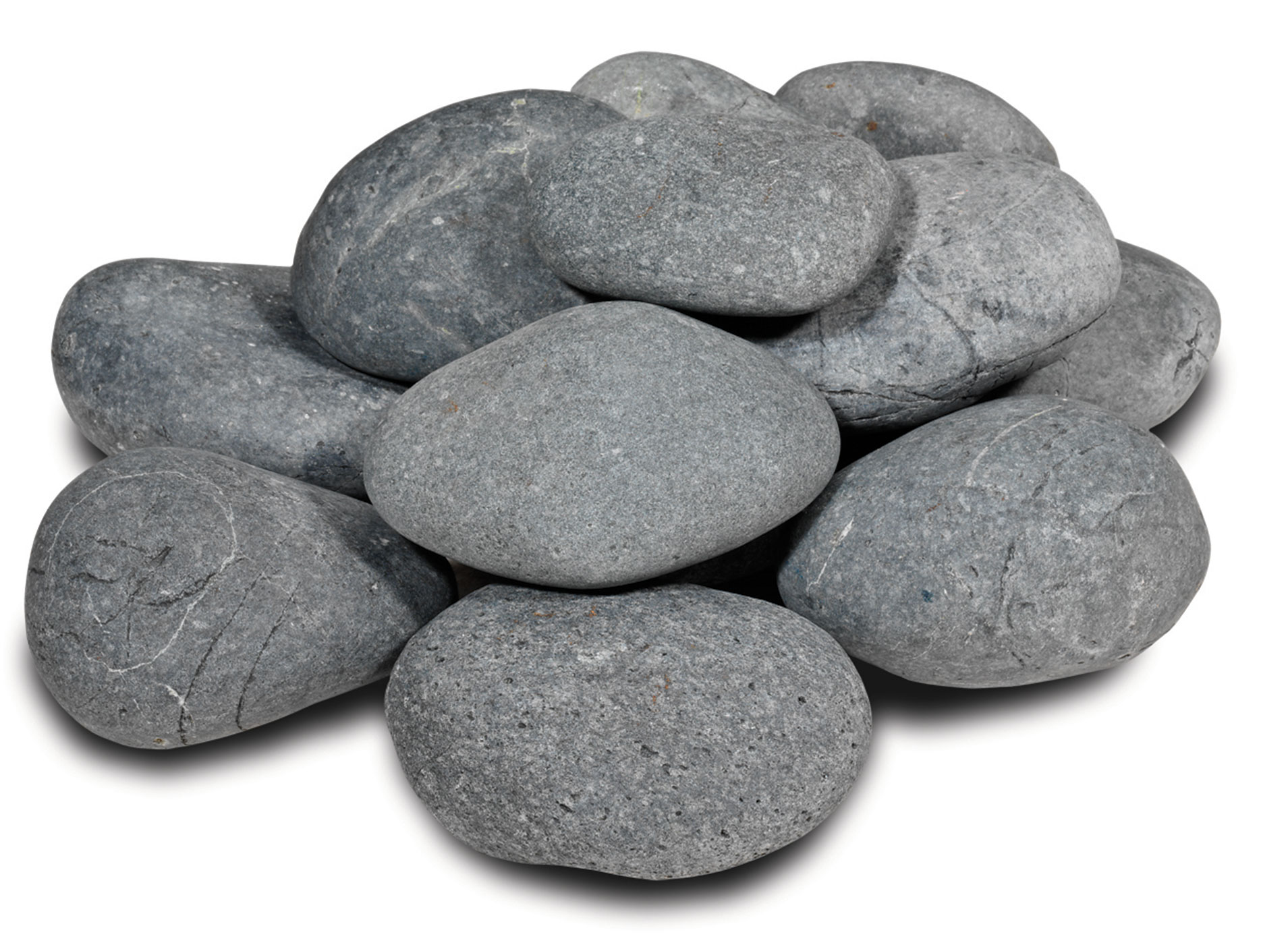 MO-B | Beach pebbles zwart 3-6 cm | 760 kg