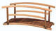 Gardival | Vijverbrug met boogleuning | 190x90 cm