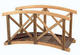 Gardival | Vijverbrug met kruisleuning | 240x90 cm