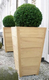 Adezz | Bloembak Sevilla taps | 70 x 70 x 99 cm