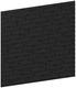 Trendhout | Wandmodule D potdekselplanken zwart | 211x220 cm