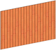 Trendhout | Wandmodule E sponningplanken | 340.5x220 cm