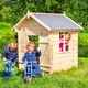 Outdoor-Life Kinderspeelhuisje Naturel - ACTIE