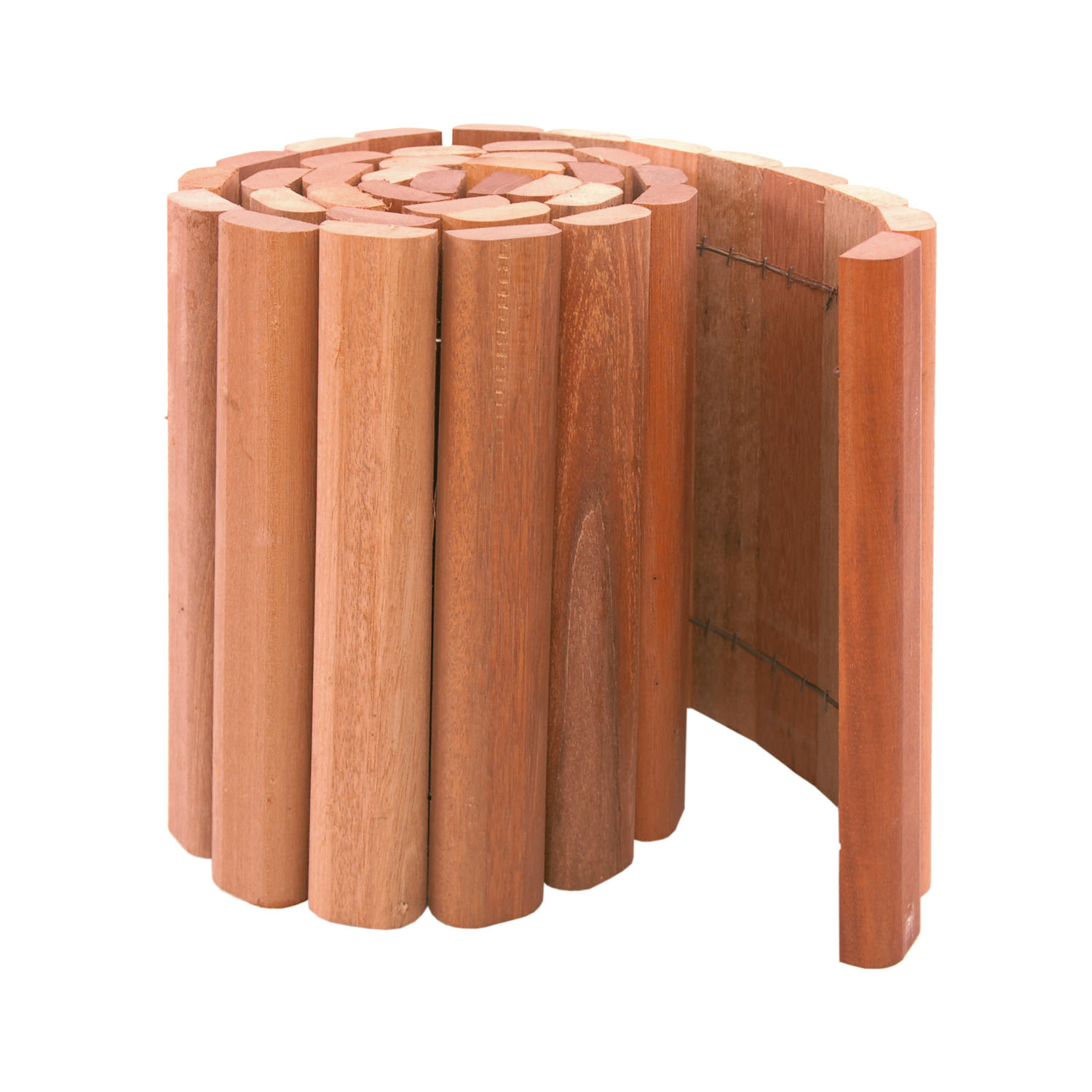 Woodvision | Rolborder hardhout | 20 x 180 cm