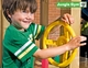 Jungle Gym | Lodge + Playhouse + 2 Swing | DeLuxe | Rood