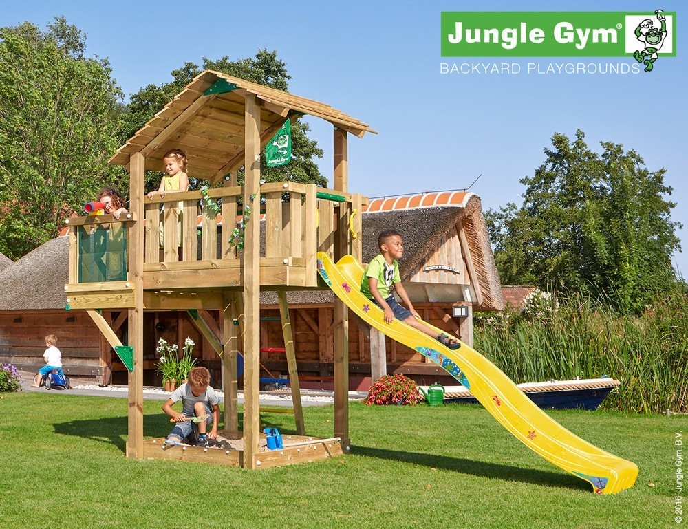 Jungle Gym | Shelter + Balcony | DeLuxe | Geel