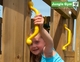 Jungle Gym | Hut + 2-Swing X'tra | DeLuxe | Geel | OP=OP!