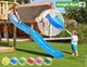 Jungle Gym | Lodge + 1-Swing X'tra | DeLuxe | Blauw