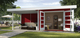 WEKA | Designhuis 126 B | 590 x 300 cm | Zweeds rood