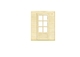Nubuiten | Inbouwwand 1800 mm + enkele deur (glas)