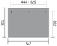 WEKA | Terrasoverkapping 672 Gr.4 | 444x322 cm