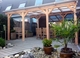 Pext | Veranda Lariks Gelamineerd 120 | LT20 | Helder | 606x300 | Muuraanbouw