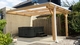 Pext | Veranda Lariks Gelamineerd 120 | LT20 | Opaal | 506x300 | Muuraanbouw