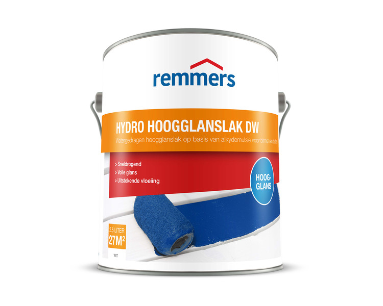 Remmers | Hydro Hoogglanslak DW Wit | 2,5 L