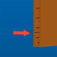 Duofuse | Tand- en groefplank | 200cm  | Graphite Black
