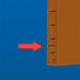 Duofuse | Tand- en groefplank | 200cm  | Tropical Brown
