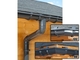 S-Lon | PVC Dakgoot Vijfhoekig dak GD16 | Antraciet | 12.25 m