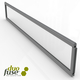 Duofuse | PMMA Decopaneel Transparant | Graphite Black