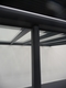 Deponti | Aluminium Terrasoverkapping Pigato 606x250 | Antraciet