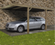 Woodlands carport QB enkel aanbouw, 300 x 500 cm