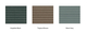 Duofuse | Lamellenafsluiting-scherm | 200 x 200cm  | Stone Grey