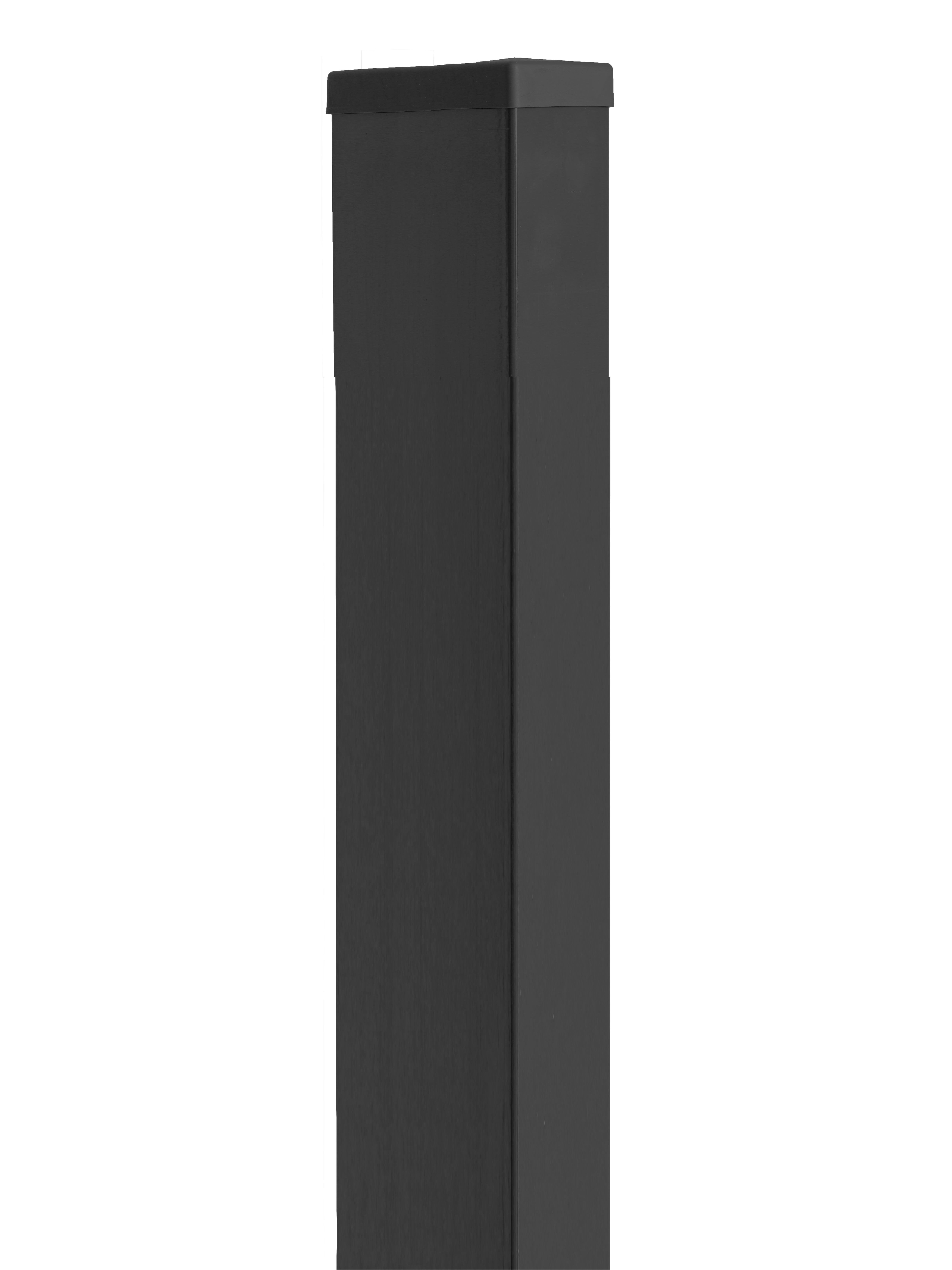 Giardino | Rechthoekige paal | 220cm | RAL9005 Zwart