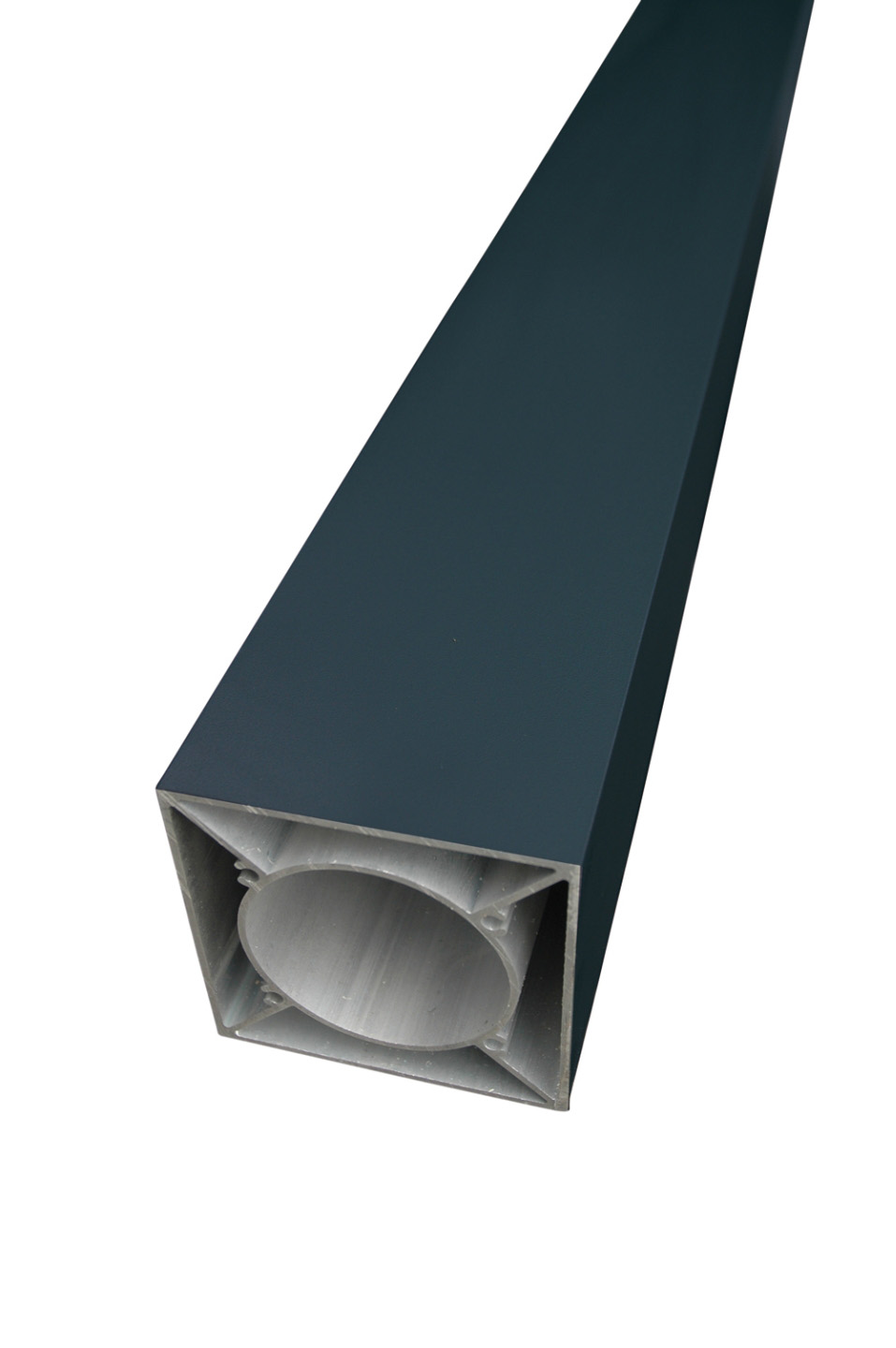 SeriAL/IdeAL | Antraciet Aluminium paal | 183 cm