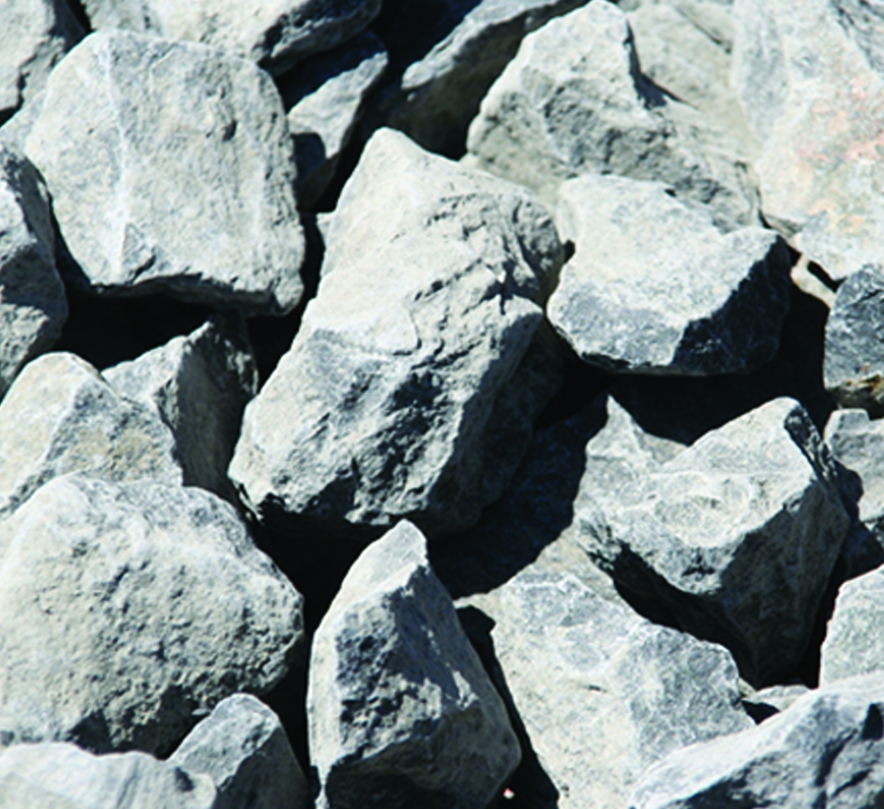 Basaltsplit Zwart 30-60 mm | 1000 kg